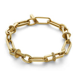 Olivia Burton gold anchor link bracelet (British brand)