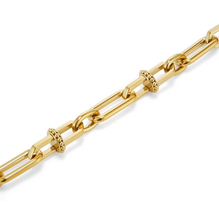 Olivia Burton gold anchor link bracelet (British brand)