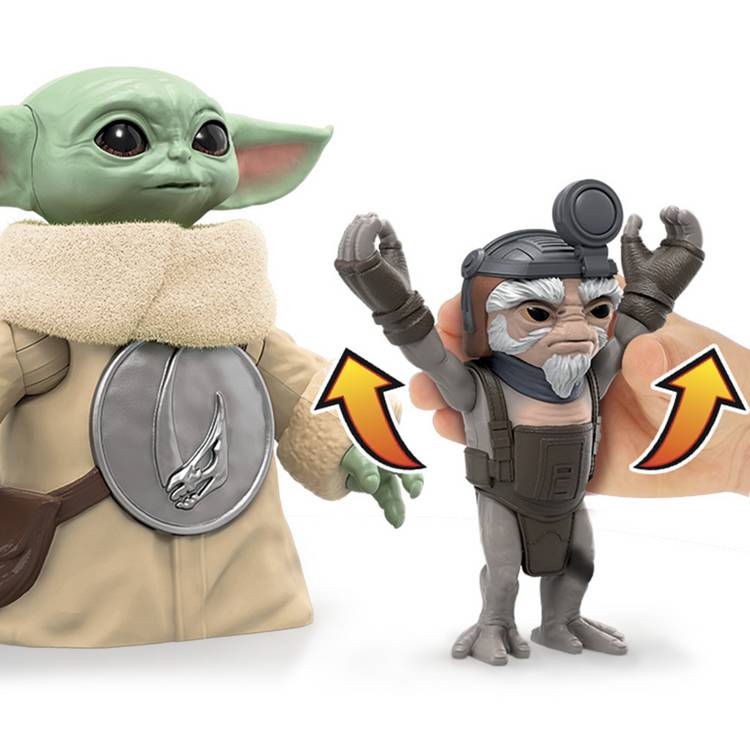 Star Wars Huggin' Grogu figure 6.5 inches (British brand)