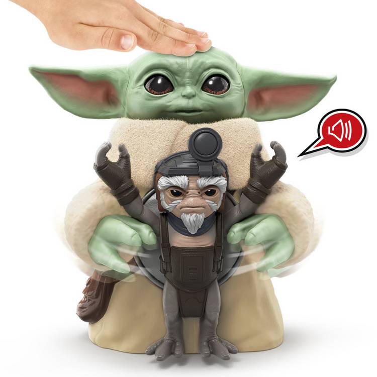 Star Wars Huggin' Grogu figure 6.5 inches (British brand)