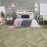 Kraus Odell luxury vinyl herringbone flooring 2.34m2 - British product