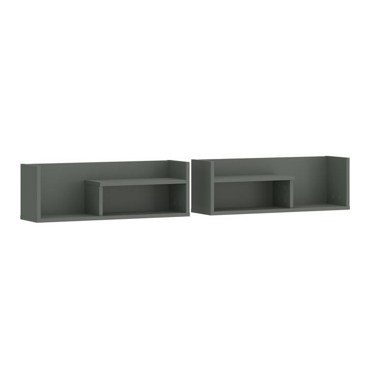 Furniture To Go Arundel floating shelf green 70cm (British brand)