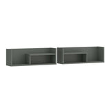 Furniture To Go Arundel floating shelf green 70cm (British brand)