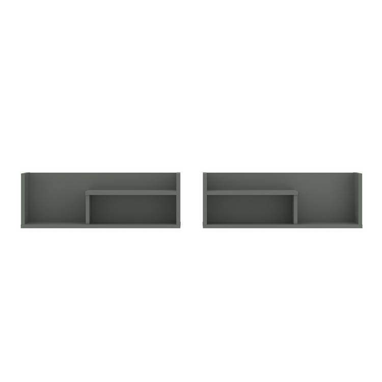 Furniture To Go Arundel floating shelf green 70cm (British brand)