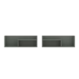 Furniture To Go Arundel floating shelf green 70cm (British brand)