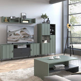 Furniture To Go Arundel floating shelf green 70cm (British brand)