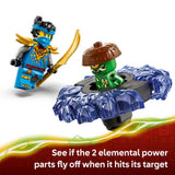 LEGO NINJAGO Nya vs Mutation Monster spinner toy - British product