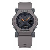 Casio G-Shock watch black dial grey strap, imported from the UK