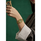 Casio vintage digital watch gold-tone stainless steel (British brand)