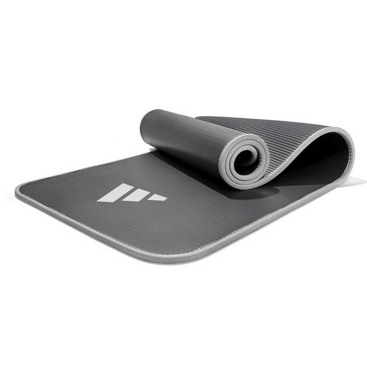 Adidas grey training mat 10mm thick - British product