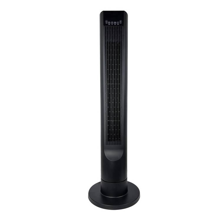 Bush digital screen tower fan black, imported from the UK