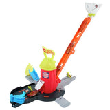 Hot Wheels City Super Fire Station playset with fire truck (British brand)