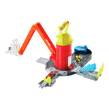 Hot Wheels City Super Fire Station playset with fire truck (British brand)