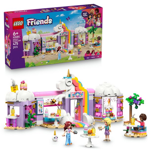 LEGO Friends Unicorn Dream Café building set 475 pieces (British brand)