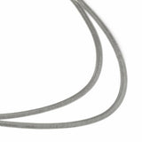 Freedom silver snake chain necklace with adjustable fit - British product