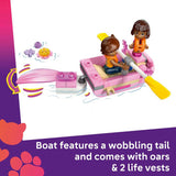 LEGO Friends Axolotl Adventure Boat toy building set, imported from the UK