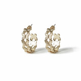 Argos Freedom Gold-tone Butterfly Hoop Earrings- Buy online at McGrocer