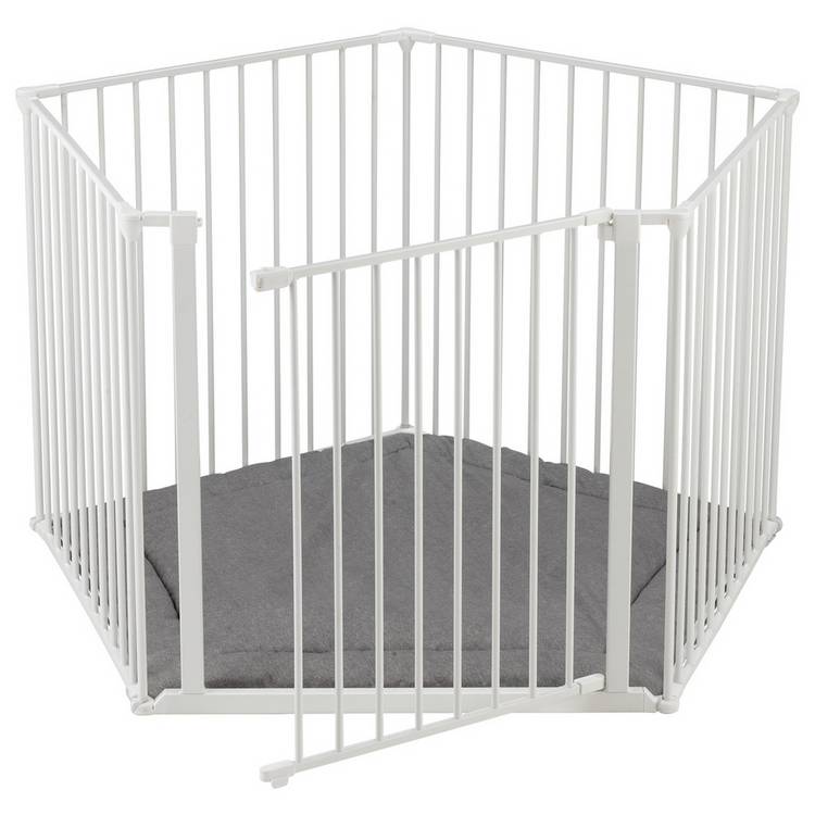 BabyDan playpen with playmat, imported from the UK