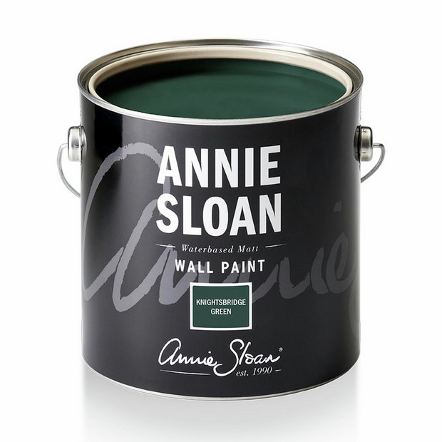 Annie Sloan Matt Wall Paint Knightsbridge Green 2.5L (British brand)