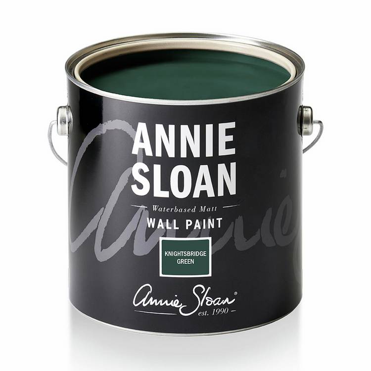 Annie Sloan Matt Wall Paint Knightsbridge Green 2.5L (British brand)