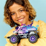 LEGO Technic Monster Jam Sparkle Smash pull-back truck toy (British brand)