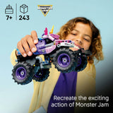 LEGO Technic Monster Jam Sparkle Smash pull-back truck toy (British brand)