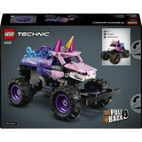 LEGO Technic Monster Jam Sparkle Smash pull-back truck toy (British brand)
