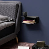 Furniture To Go Joliet black floating shelf 35cm, UK version