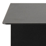 Furniture To Go Joliet black floating shelf 35cm, UK version