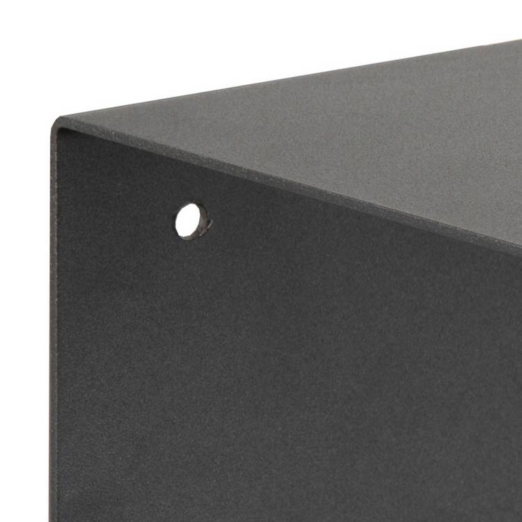 Furniture To Go Joliet black floating shelf 35cm, UK version