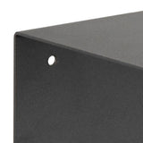 Furniture To Go Joliet black floating shelf 35cm, UK version