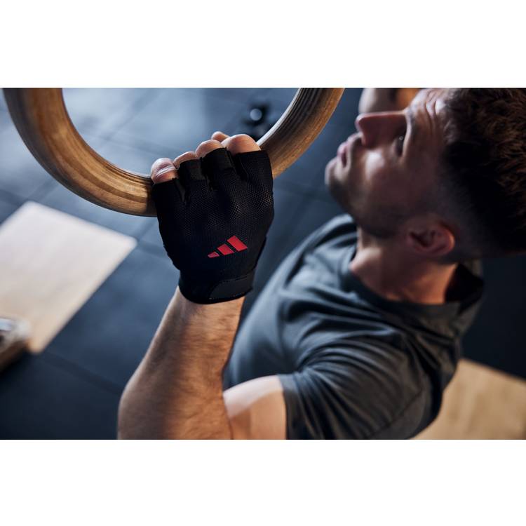 Adidas large training gloves with padded palm, British brand