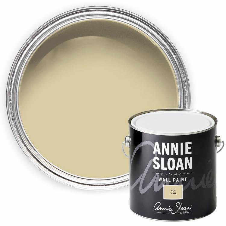 Annie Sloan wall paint Old Ochre 2.5L, UK version