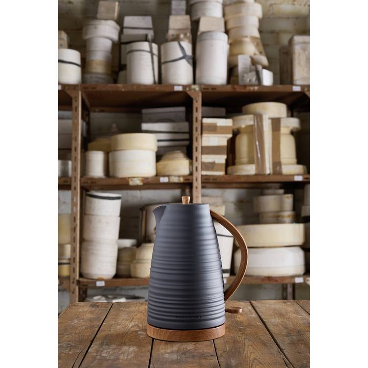 Morphy Richards clay jug kettle flint grey 1.7L, imported from the UK