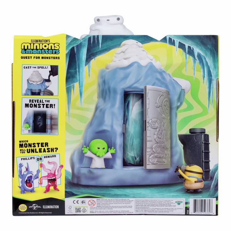 Minions Monsters playset with spell book and figures (British brand)