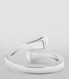 Marli New York Cleo ring with diamond and white agate - British product