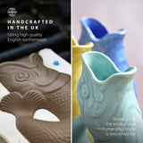 Wade Fish Jug Eau De Nil Blue 0.6L - British product