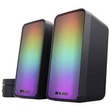 GXTrust Wezz Illuminated 2.0 RGB speakers, UK version