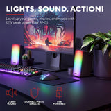 GXTrust Wezz Illuminated 2.0 RGB speakers, UK version