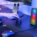 GXTrust Wezz Illuminated 2.0 RGB speakers, UK version