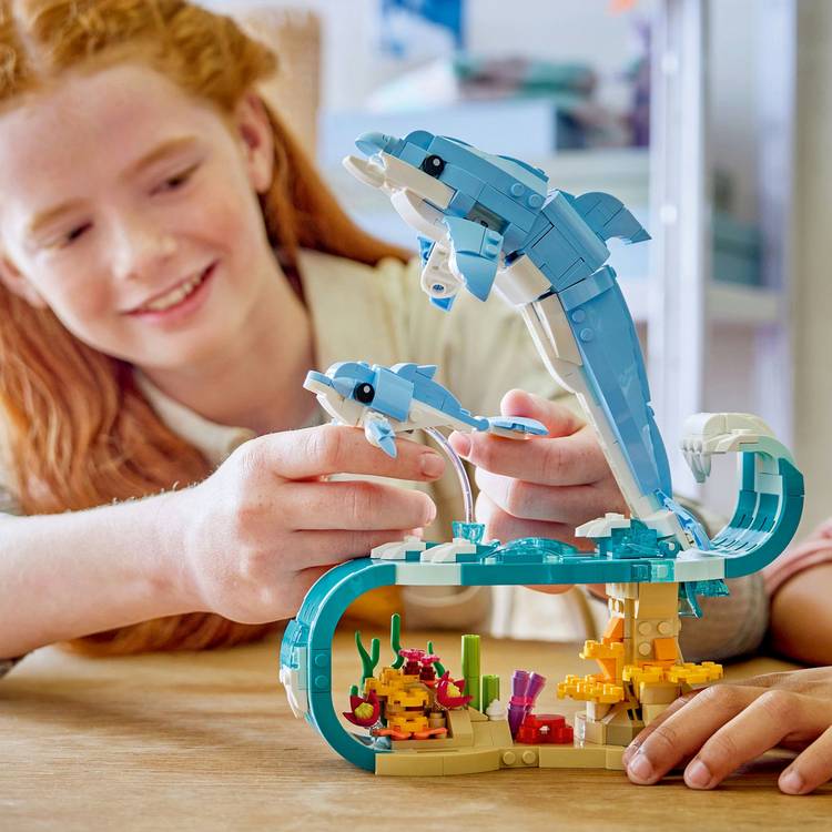 LEGO Creator 3in1 Sea Animals building set 542 pieces (British brand)