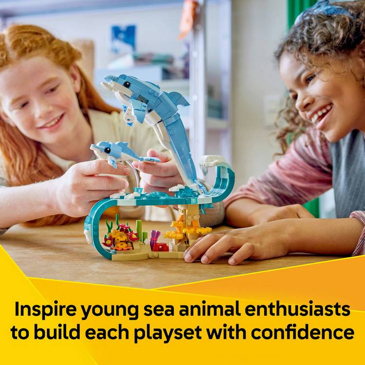 LEGO Creator 3in1 Sea Animals building set 542 pieces (British brand)