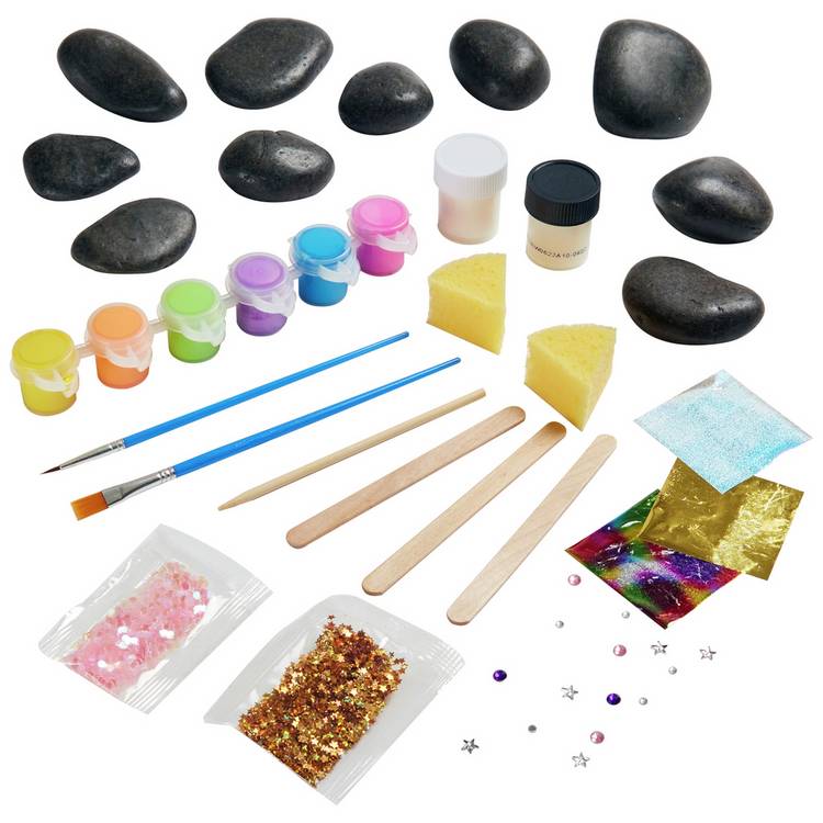 Cra-Z-ART Shimmer N Sparkle unicorn rock art set, UK version