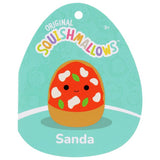 Squishmallows Sanda the Margherita Pizza plush toy 7.5 inch, UK version