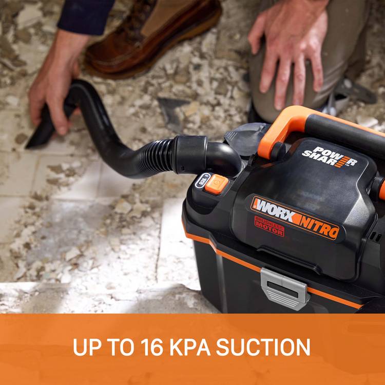 Worx 8L wet dry vacuum cleaner - British product