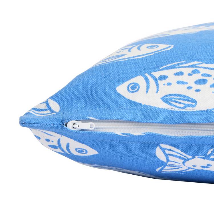 Argos Home cushion cover pack fish print 43x43cm, UK version