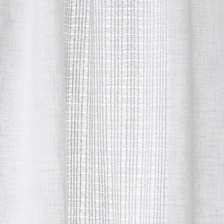 Habitat white linen look voile curtain 140x229cm - British product