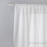 Habitat white linen look voile curtain 140x229cm - British product