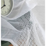 Habitat white linen look voile curtain 140x229cm - British product