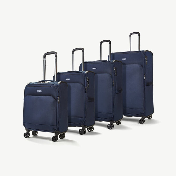 Rock Georgia 4-piece softside luggage set - British product